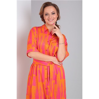 Andrea Fashion 2 оранж, Платье
