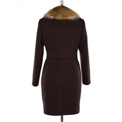 02-2952 Пальто женское утепленное (пояс)