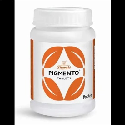 PIGMENTO tablets, Charak (ПИГМЕНТО, лечение пигментации кожи, Чарак), 60 таб.