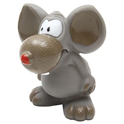 Игрушка винил для собак "Мышь забавная", 11см (Каскад)  27799281АГ
