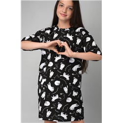 Туника оверсайз для девочки Happyfox