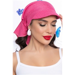 Косынка с козырьком (фуксия) КК26