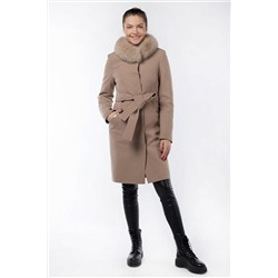 02-2924 Пальто женское утепленное (пояс)