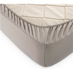 Простыня «Какао», Трикотаж, 135-145 г/м2, 160*200*20