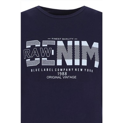 Футболка подростковая с длинным рукавом ФН171-1 Denim