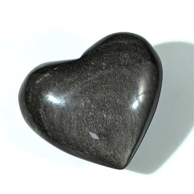 Сердце из обсидиана радужного 70*63*36мм, 170г
