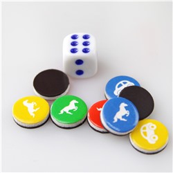 Магнитная игра в жестяной коробке «Большие гонки. Скачки»