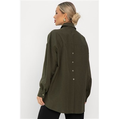 Рубашка Свободное падение (хаки) Б14192-5М