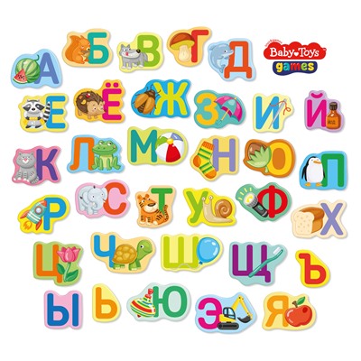 Настольная игра «Азбука для самых маленьких» Baby Toys