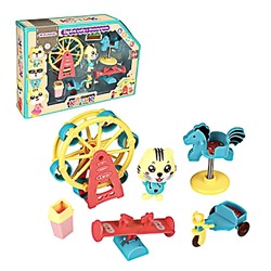 ИГРОЛЕНД. Игровой набор в виде котика с аксессуарами, ABS 258-020