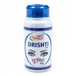 DRISHTI tab. Shri Ganga (ДРИШТИ, лечение болезней глаз, Шри Ганга), 120 таб.