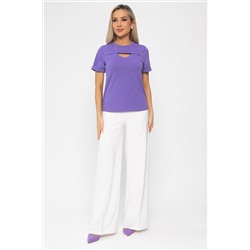 Футболка Дорис (фиолетовая) Б13671-50М