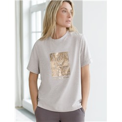 Футболка из премиального хлопка с авторским принтом