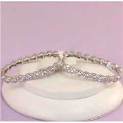 Серьги родий Н01-14007