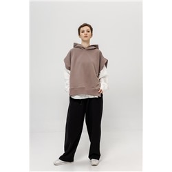 Twok 305225 какао_белый_черный, Брюки,  Жилет,  Рубашка