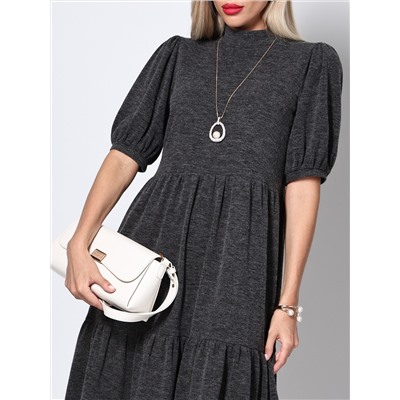 Платье Философия комфорта, графит