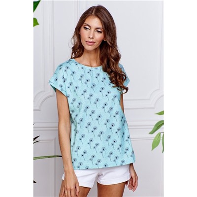 Nika.PL 07040 бирюзовый, Блуза