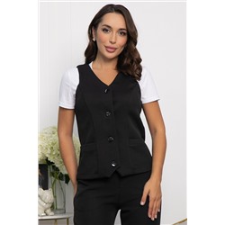 Жилет Мэнсфилд (черный) Б14085-13М