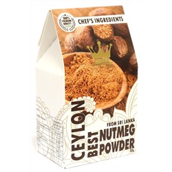 NUTMEG POWDER From Sri Lanka, United Spices (МУСКАТНЫЙ ОРЕХ МОЛОТЫЙ из Шри Ланки, Юнайтед Спайсез), 50 г.