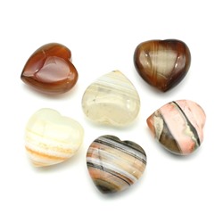 Сердце из агата 25*25*12мм