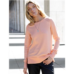 Джемпер тонкой вязки из хлопка с кашемиром