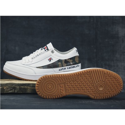 Кроссовки Fila Aape white