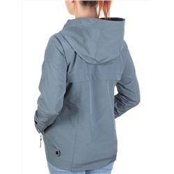 FY-229 GRAY/BLUE Ветровка женская АЛИСА (65% хлопок, 35% полиэстер) размер 54 российский