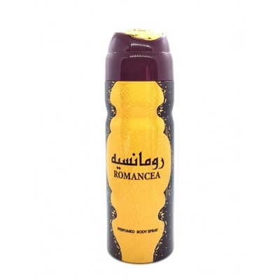 ROMANCEA Perfumed Spray, Ard Al Zaafaran Trading (РОМАНСИЯ парфюмерный спрей, Ард Аль Заафаран), 200 мл.