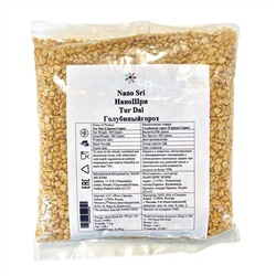 TUR DAL, Nano Sri (Тур Дал ГОЛУБИНЫЙ ГОРОХ, Нано Шри), 500 г.