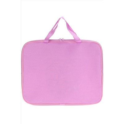 Папка-сумка на молнии с ручками А4, KAWAII (П-1485) с прозр вставкой, с дизайном, 350х265х40мм НАТАЛИ #1033018