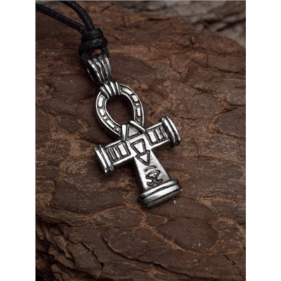 Амулет Totem №26 АНКХ - 2 в 1: подвеска и брелок (шнурок и брелочное кольцо), 1 шт.