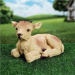 Фигурка Козленок лежащий