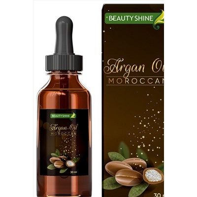 Марокканское масло арганы для тела и волос Beauty Shine, 30 мл НАТАЛИ #908145