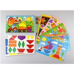 Магнитная игра «Мозаика с заданиями» (16 карточек)