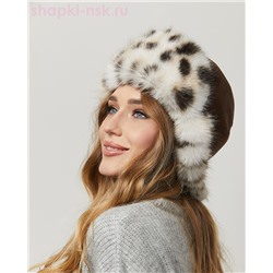 Север искусственный мех Ушанка женская (56-58)