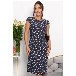 Платье Габриэль (синее/бантики) П13954-10М