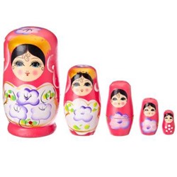 Матрешка деревянная 5шт.