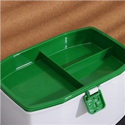 Аптечка со съемным отделением, 28×19,5×18 см, цвет МИКС