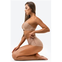 Женские кружевные трусы с высокой посадкой 2шт. Happyfox