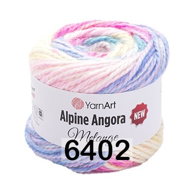 Пряжа YarnArt Alpine Angora Melange