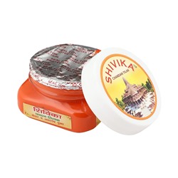 SHIVIKA Bhagwa Orange CHANDAN TILAK for Pooja and Hawan (ШИВИКА Жидкий ЧАНДАН ТИЛАК, цвет ОРАНЖЕВЫЙ, для Хавана и Пуджи), 70 г.