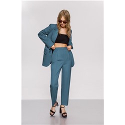 PiRS 4078 серо-бирюзовый, Брюки,  Жакет