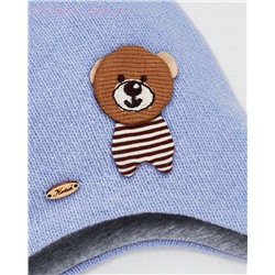 Пегас Шапка с ушками для мальчика (42-48)