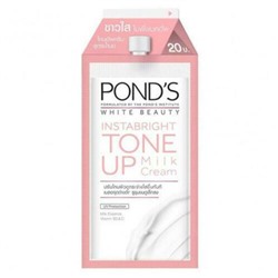 INSTABRIGHT TONE UP Milk Cream, POND'S (Крем для лица с молочным протеином выравнивающий тон кожи, ПОНД'С), 7 г.