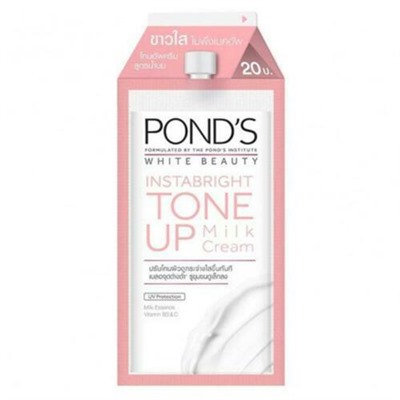 INSTABRIGHT TONE UP Milk Cream, POND'S (Крем для лица с молочным протеином выравнивающий тон кожи, ПОНД'С), 7 г.