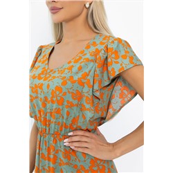 Платье Айлана (оранжевое) П13933-35М