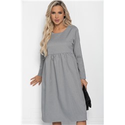 Платье Версаль (серое) П11366