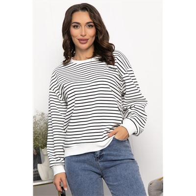 Джемпер Вечность (айвори/полоска) Б14096-20М