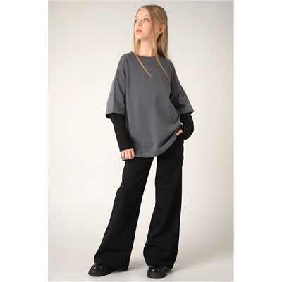 Лонгслив с двойным рукавом для мальчика Happyfox