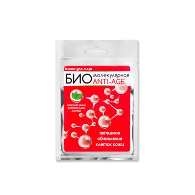 БИОМОЛЕКУЛЯРНАЯ B113-105 Маска для лица Anti-age 16,5г